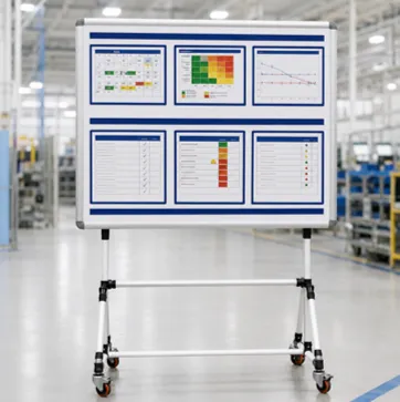 Tablero de gestión visual para indicadores de seguridad y salud en el trabajo