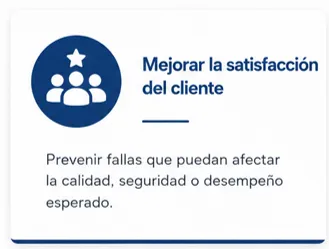 AMEF para prevenir fallas que afectan la calidad, seguridad y satisfacción del cliente